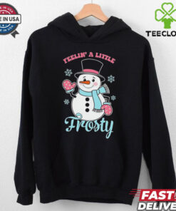 Snowman feelin’ a little frosty Christmas shirt