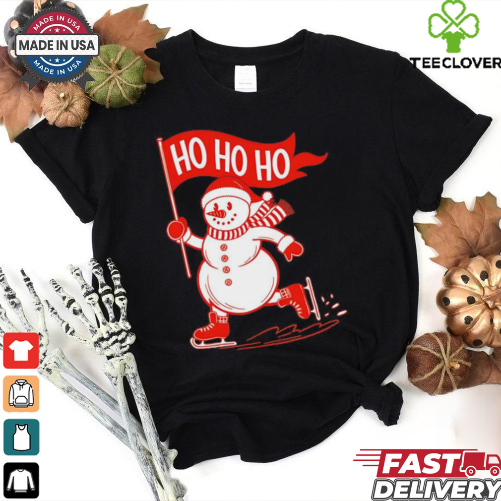 Snowman ice skating Christmas shirt Snowman ice skating Christmas shirt