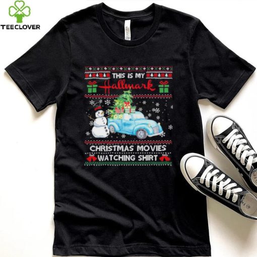 Snowman this is my hallmark movies watching Ugly Christmas sweathoodie, sweater, longsleeve, shirt v-neck, t-shirt