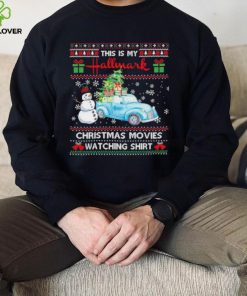 Snowman this is my hallmark movies watching Ugly Christmas sweathoodie, sweater, longsleeve, shirt v-neck, t-shirt