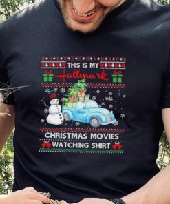 Snowman this is my hallmark movies watching Ugly Christmas sweathoodie, sweater, longsleeve, shirt v-neck, t-shirt