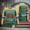 Personalized Johnnie Walker Ugly Christmas Sweater
