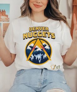 Snowy Mountain Peaks Denver Nuggets NBA Team shirt 1 Snowy Mountain Peaks Denver Nuggets NBA Team shirt