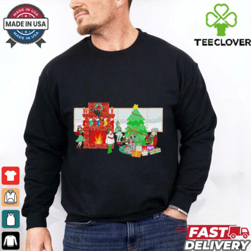 Snowy nights and Christmas delights shirt