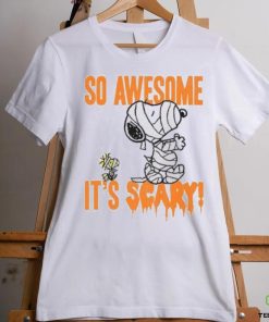 So Awesome It’s Scary Snoopy Woodstock Halloween Shirt, Snoopy Woodstock Mummy Halloween Tee Shirt 2 So Awesome It’s Scary Snoopy Woodstock Halloween Shirt, Snoopy Woodstock Mummy Halloween Tee Shirt