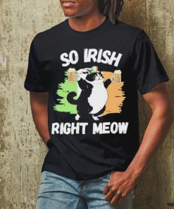 So Irish Right Meow Cat shirt