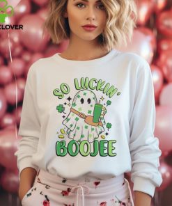 So Luckin Boujee Ghost Shamrock hoodie, sweater, longsleeve, shirt v-neck, t-shirt
