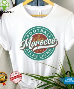 Soccer Badge Round Vintage Morocco Shirt