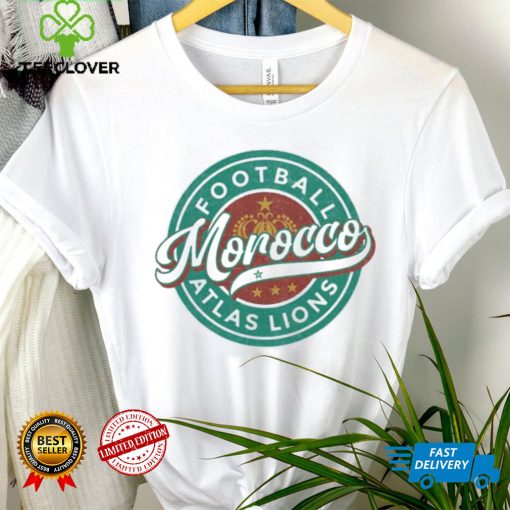 Soccer Badge Round Vintage Morocco Shirt