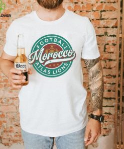 Soccer Badge Round Vintage Morocco Shirt