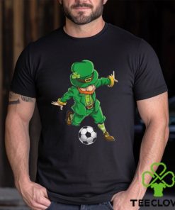 Soccer Leprechaun St Patricks Day Boys Girls Sports Shirt