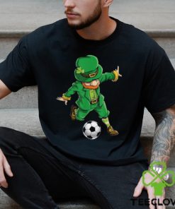 Soccer Leprechaun St Patricks Day Boys Girls Sports Shirt