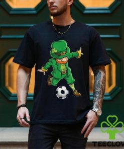 Soccer Leprechaun St Patricks Day Boys Girls Sports Shirt