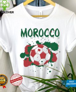 Soccer Proud Fan Graphic Morocco Shirt