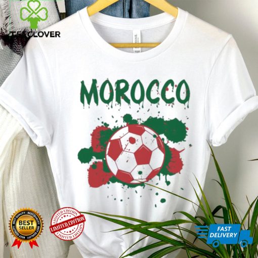 Soccer Proud Fan Graphic Morocco Shirt