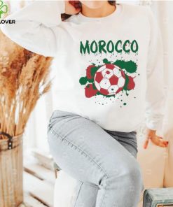 Soccer Proud Fan Graphic Morocco Shirt