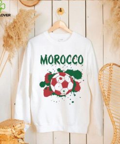 Soccer Proud Fan Graphic Morocco Shirt