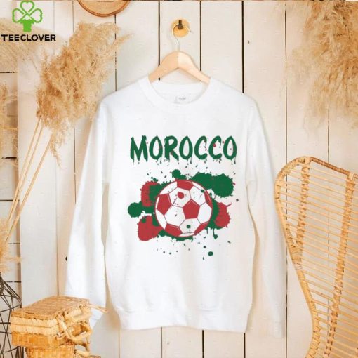 Soccer Proud Fan Graphic Morocco Shirt