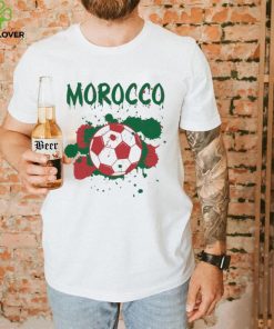 Soccer Proud Fan Graphic Morocco Shirt