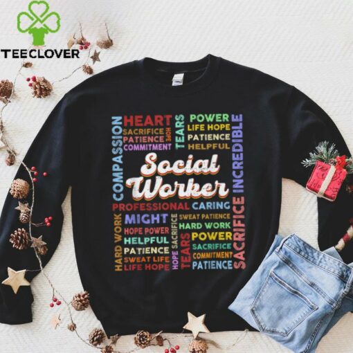 Social Worker Caseworker Public Servant Social Work Month T Shirt