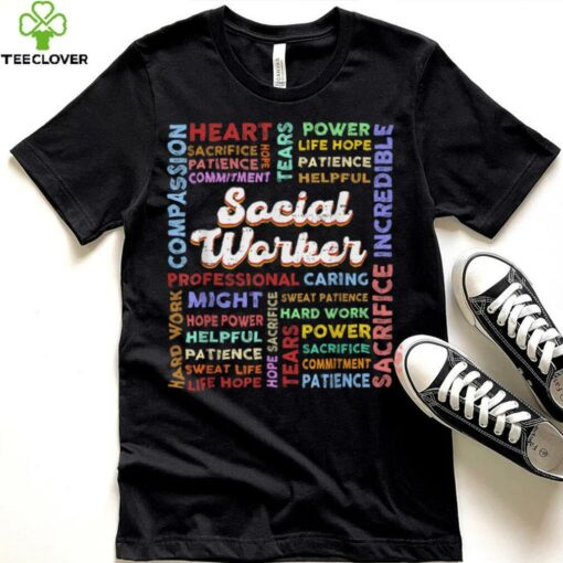 Social Worker Caseworker Public Servant Social Work Month T Shirt