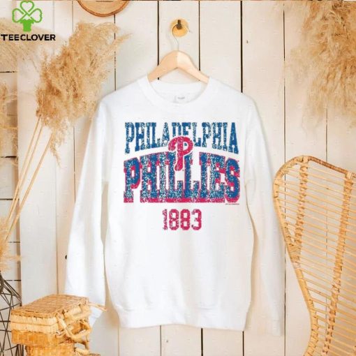 Soft As A Grape Women’s Philadelphia Phillies White Wordmark Shirt