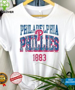 Soft As A Grape Women's Philadelphia Phillies White Wordmark Shirt