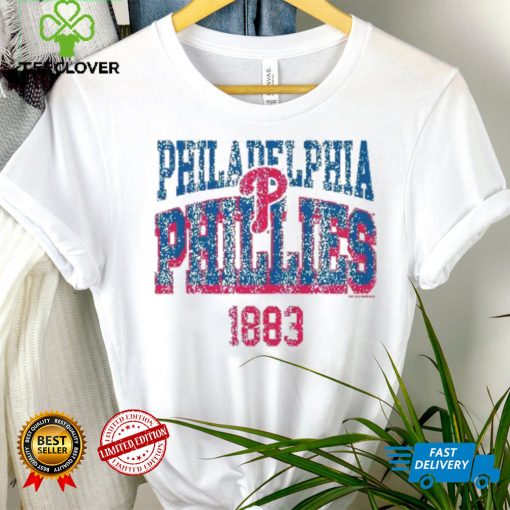 Soft As A Grape Women’s Philadelphia Phillies White Wordmark Shirt