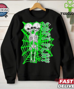Soft Play Conjoined Twins Tour 2024 Skeleton T Shirt