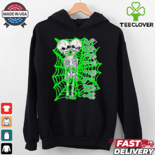 Soft Play Conjoined Twins Tour 2024 Skeleton T Shirt
