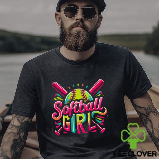 Softball Girl Softball Player Fan T Shirt