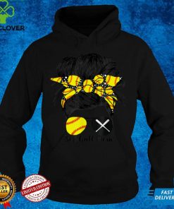 Softball Mom Life Messy Bun Game Day T Shirt 1 Softball Mom Life Messy Bun Game Day T Shirt