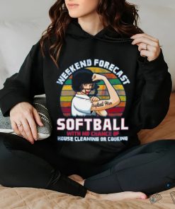 Softball With No Chance of Cleaning or Cooking T Shirt