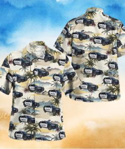 Palm Beach Gardens Palm Beach County Palm Beach Gardens Ford Police Interceptor Utility Hawaiian Shirt