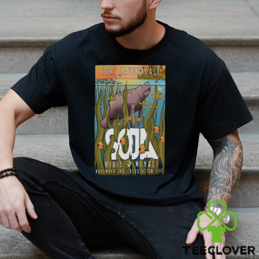 Soja Nov Tour 2023 Hirie & Hihali Revolution Live Fort Lauderdale T shirt Soja Nov Tour 2023 Hirie & Hihali Revolution Live Fort Lauderdale T shirt