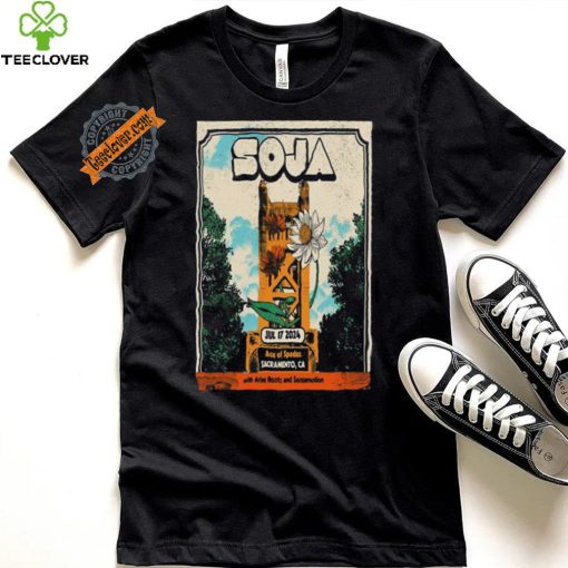 Soja The Ace Of Spades in Sacramento CA July 17 2024 Poster shirt