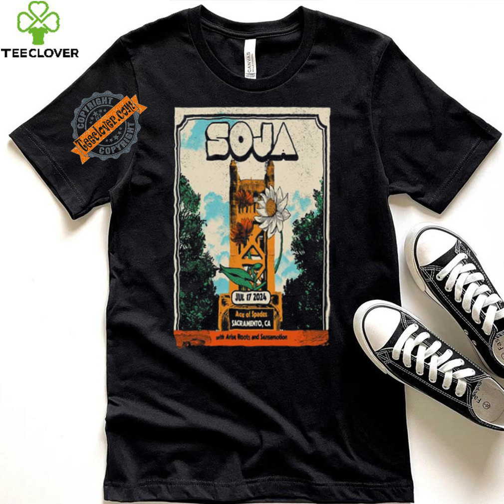 Soja The Ace Of Spades in Sacramento CA July 17 2024 Poster shirt Soja The Ace Of Spades in Sacramento CA July 17 2024 Poster shirt