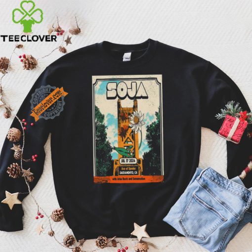 Soja The Ace Of Spades in Sacramento CA July 17 2024 Poster shirt