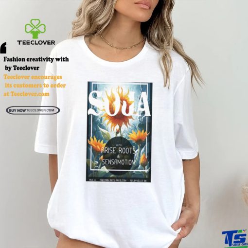 Soja aug 4 2024 freeman arts pavilion selbyville de poster shirt