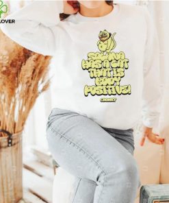 Solana has a cat that is body positive chonky shirt