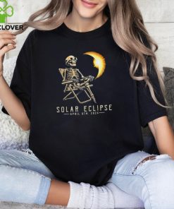 Solar Eclipse Skeleton April 8th 2024 shirt