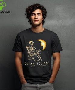 Solar Eclipse Skeleton April 8th 2024 hoodie, sweater, longsleeve, shirt v-neck, t-shirt