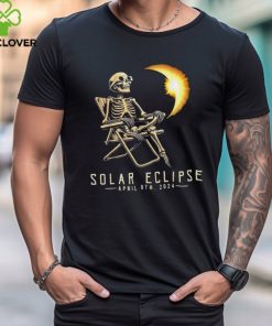 Solar Eclipse Skeleton April 8th 2024 hoodie, sweater, longsleeve, shirt v-neck, t-shirt