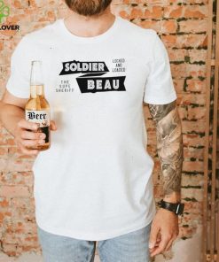 Soldier Beau the Supe Sheriff locked and loaded logo shirt 2 Soldier Beau the Supe Sheriff locked and loaded logo shirt