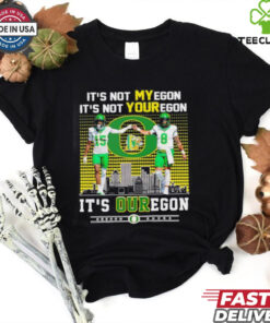 Solomon Davis vs Dillon Gabriel it’s not my egon it’s not your egon Oregon Ducks fan shirt