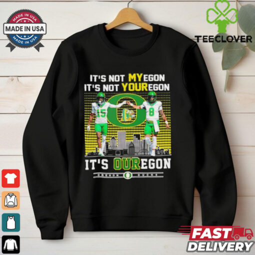 Solomon Davis vs Dillon Gabriel it’s not my egon it’s not your egon Oregon Ducks fan shirt