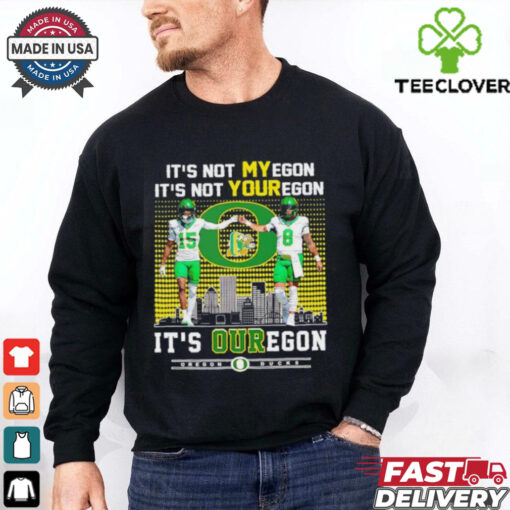 Solomon Davis vs Dillon Gabriel it’s not my egon it’s not your egon Oregon Ducks fan shirt