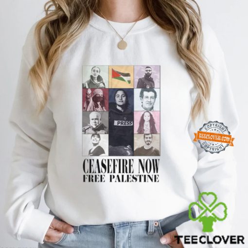 Solongliz Ceasefire Now Free Palestine Shirt