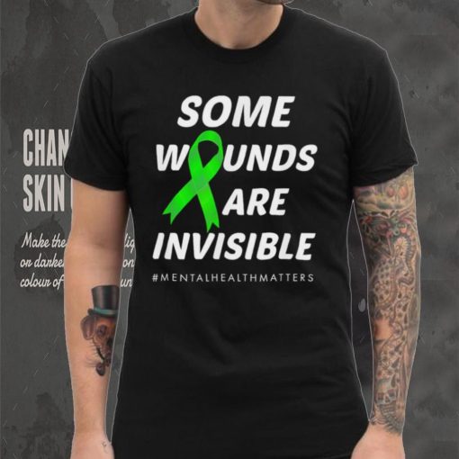 Some wounds are invisible mental health awareness hoodie, sweater, longsleeve, shirt v-neck, t-shirt