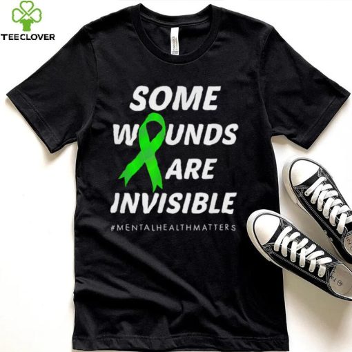 Some wounds are invisible mental health awareness hoodie, sweater, longsleeve, shirt v-neck, t-shirt